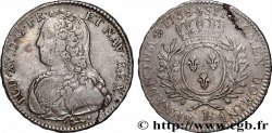 LOUIS XV DIT LE BIEN AIMÉ Demi-écu aux branches d&nbsp;olivier, buste habillé 1738 Bayonne