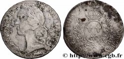 LOUIS XV DIT LE BIEN AIMÉ Écu aux branches d’olivier, tête ceinte d’un bandeau 1767 Bordeaux