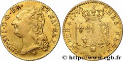 LOUIS XVI Louis d or aux écus accolés 1786 Strasbourg