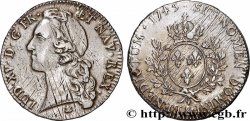 LOUIS XV DIT LE BIEN AIMÉ Écu aux branches d’olivier, tête ceinte d’un bandeau 1745 Aix-en-Provence