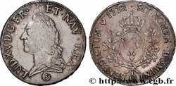 LOUIS XV DIT LE BIEN AIMÉ Écu aux branches d’olivier, buste lauré 1772 Perpignan