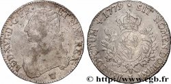 LOUIS XVI Écu aux branches d&nbsp;olivier 1779 Limoges