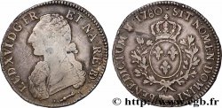 LOUIS XVI Écu aux branches d&nbsp;olivier 1780 Pau