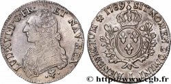 LOUIS XVI Écu aux branches d&nbsp;olivier 1789 Bayonne