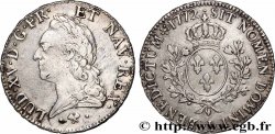 LOUIS XV DIT LE BIEN AIMÉ Écu aux branches d’olivier, buste lauré 1772 Bayonne