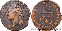 LOUIS XVI Demi-sol dit &nbsp;à l&nbsp;écu&nbsp; 1788 Marseille