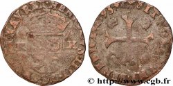 HENRI IV LE GRAND Douzain du Dauphiné aux deux H, 2e type 1593 Grenoble