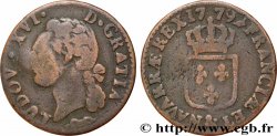 LOUIS XVI Demi-sol dit &nbsp;à l&nbsp;écu&nbsp; 1779 Aix-en-Provence