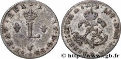 LOUIS XV DIT LE BIEN AIMÉ Double sol de billon 1739 Rouen
