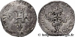 HENRI II Double sol parisis, ou six blancs ou &nbsp;gros de Nesle&nbsp; s.m. Paris, Moulin de Nesle