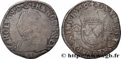 CHARLES IX Teston, 4e type 1569 Bayonne