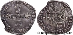 HENRI IV LE GRAND Quart d&nbsp;écu de Béarn 1600 Morlaàs