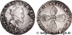 HENRY IV Demi-franc, 2e type de Bordeaux 1604 Bordeaux VF/XF