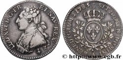 LOUIS XVI Cinquième d&nbsp;écu aux branches d&nbsp;olivier 1785 Paris