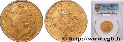LOUIS XV DIT LE BIEN AIMÉ Louis d’or aux écus ovales, tête ceinte d’un bandeau 1753 Paris TTB45