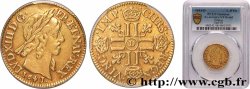 LOUIS XIII  Louis d&nbsp;or aux huit L (effigie de Jean Warin) 1643 Lyon