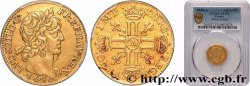 LOUIS XIII LE JUSTE Demi-louis d&nbsp;or aux huit L (effigie de Jean Warin) 1640 Paris, Monnaie du Louvre TTB53