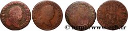 LOUIS XV &nbsp;THE WELL-BELOVED&nbsp; Demi-sol au buste enfantin, lot de 2 ex. n.d. Ateliers divers