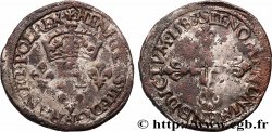 HENRY III Double sol parisis, faux d’époque 1583 Atelier indéterminé