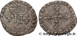 HENRY III Double sol parisis, 2e type 1578 Dijon