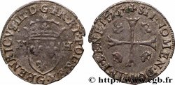 HENRI III Douzain aux deux H, 1er type 1576 Poitiers