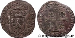 CHARLES IX Douzain aux deux C, 1er type 1574 Troyes