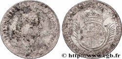 LOUIS XIV &nbsp;THE SUN KING&nbsp; Quart d&nbsp;écu de Flandre aux palmes 1694 Lille q.BB/q.SPL