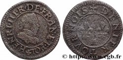 HENRY III Denier tournois, 1er type de Paris n.d. Paris, Moulin des Étuves