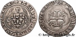 CHARLES VIII Blanc à la couronne n.d. Saint-Pourçain