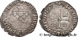 LOUIS XI LE PRUDENT Blanc à la couronne n.d. Lyon