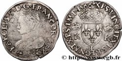 CHARLES IX Teston, 4e type 1566 Bayonne