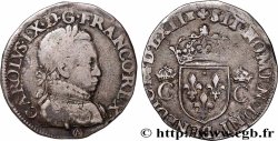 CHARLES IX Teston, 8e type, dit “morveux” 1562 Orléans TB+
