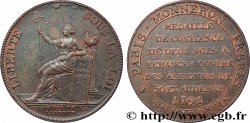 CONFIANCE (MONNAIES DE...) Monneron de 2 sols à la Liberté 1791 Birmingham, Soho