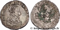 FRANÇOIS II. MONNAYAGE AU NOM D&nbsp;HENRI II Teston à la tête nue, 3e type 1559 Bordeaux