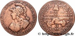 REVOLUTION COINAGE Six blancs de Montagny 1791 
