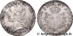 LOUIS XV DIT LE BIEN AIMÉ Écu aux branches d’olivier, tête ceinte d’un bandeau 1763 Pau