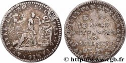CONFIANCE (MONNAIES DE...) 20 sols de Lefèvre Lesage et Cie 1792 Paris