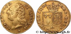 LOUIS XVI Louis d’or aux écus accolés 1786 Metz