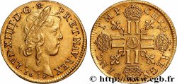 LOUIS XIV LE GRAND OU LE ROI SOLEIL Louis d’or aux huit L, portrait à la mèche longue 1650 Paris TTB+/SUP