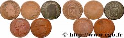 LOUIS XVI Sols dits &nbsp;à l&nbsp;écu&nbsp;, lot de 5 ex. n.d. Ateliers divers