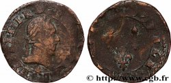 LA LIGUE. MONNAYAGE AU NOM D&nbsp;HENRI III Double tournois n.d. Paris