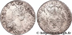 LOUIS XV THE BELOVED Écu dit &nbsp;vertugadin&nbsp; 1716 Reims AU