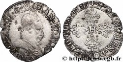 HENRY III Demi-franc au col plat 1586 Limoges