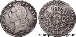 LOUIS XV DIT LE BIEN AIMÉ Écu aux branches d’olivier, tête ceinte d’un bandeau 1765 Bayonne