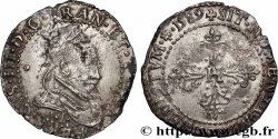 HENRY III Demi-franc au col plat 1589 Limoges