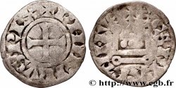 TOURAINE - SAINT-MARTIN DE TOURS - PHILIPPE II AUGUSTE Denier tournois n.d. Saint-Martin de Tours