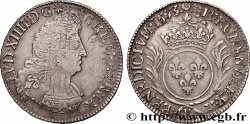LOUIS XIV &nbsp;THE SUN KING&nbsp; Demi-écu aux palmes 1693 Rouen XF