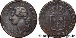 LOUIS XVI Sol dit &nbsp;à l&nbsp;écu&nbsp; 1783 Aix-en-Provence