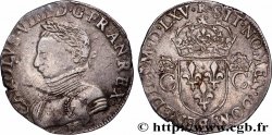 CHARLES IX Teston, 2e type 1565 Toulouse