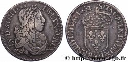 LOUIS XIV &nbsp;THE SUN KING&nbsp; Demi-écu, buste spécifique de Bourges 1662 Bourges VF/XF